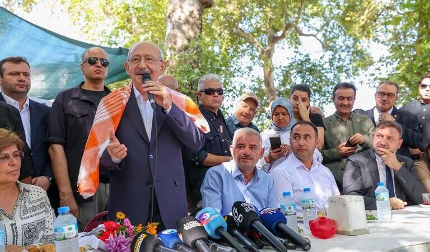 Kılıçdaroğlu Buca’da üreticilerle buluştu: “Alın terinin hakkı verilmeli”